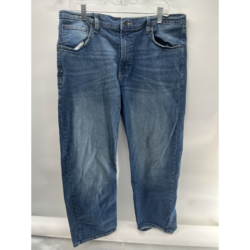 American Eagle AirFlex+‎ Classic Medium Skinny Jean Jet Indigo Size 38x32